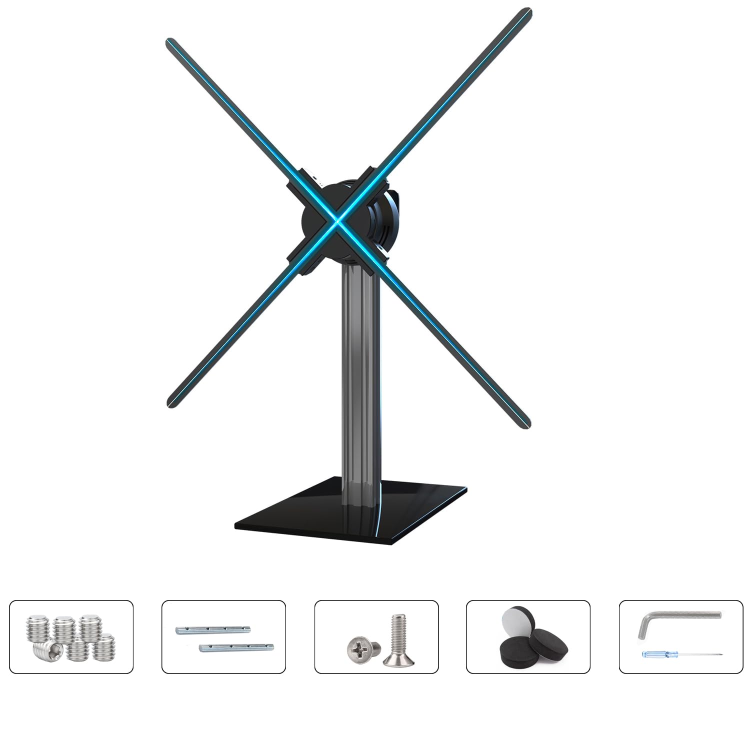 Amazon.com: 3DhologramFan Stand and Multi-Function Base,3d